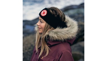 Čiapky a klobúky FJÄLLRÄVEN 1960 Logo Headband Čierna | F87082-550, 4