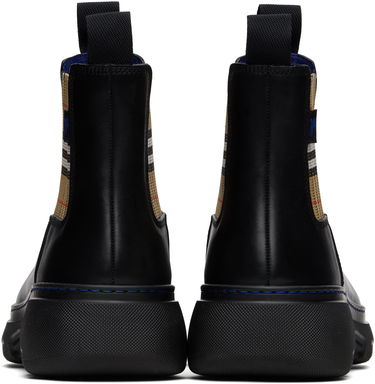 Tenisky a topánky Burberry Burberry Creeper Low Chelsea Boots Čierna | 8105183, 1