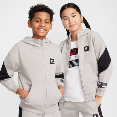 Mikina Nike Nike Air Full-Zip Fleece Hoodie Šedá | HV1219-009, 0