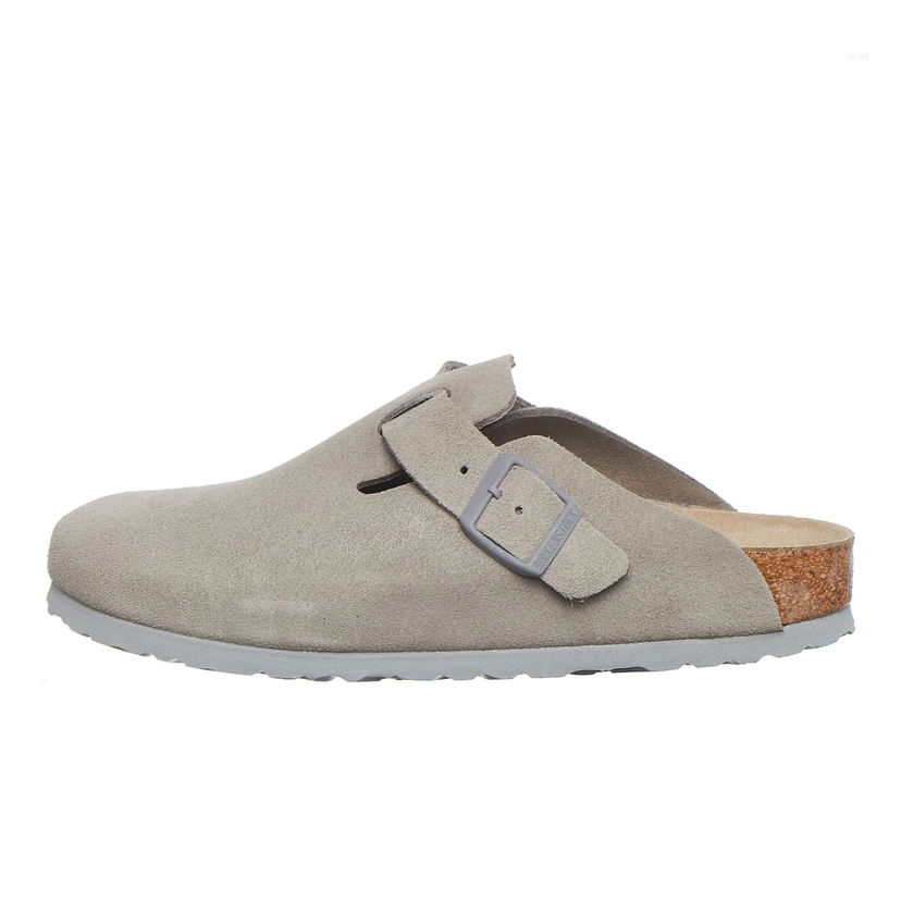 Tenisky a topánky Birkenstock Boston Suede Clogs Šedá | 1020526