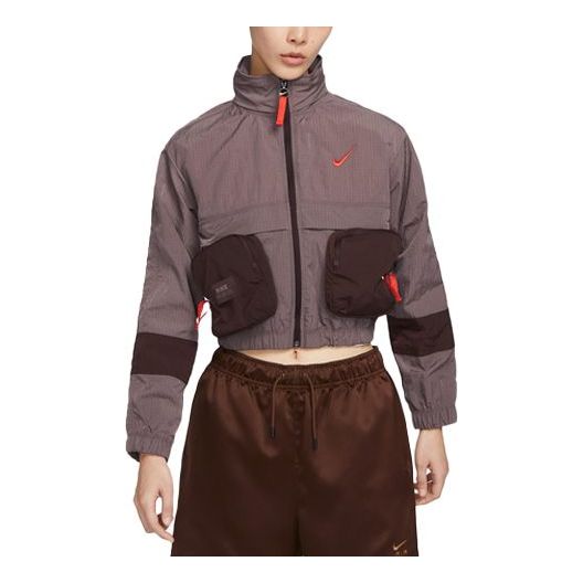 Bunda Nike City Utility Woven Jacket Hnedá | DV8035-291