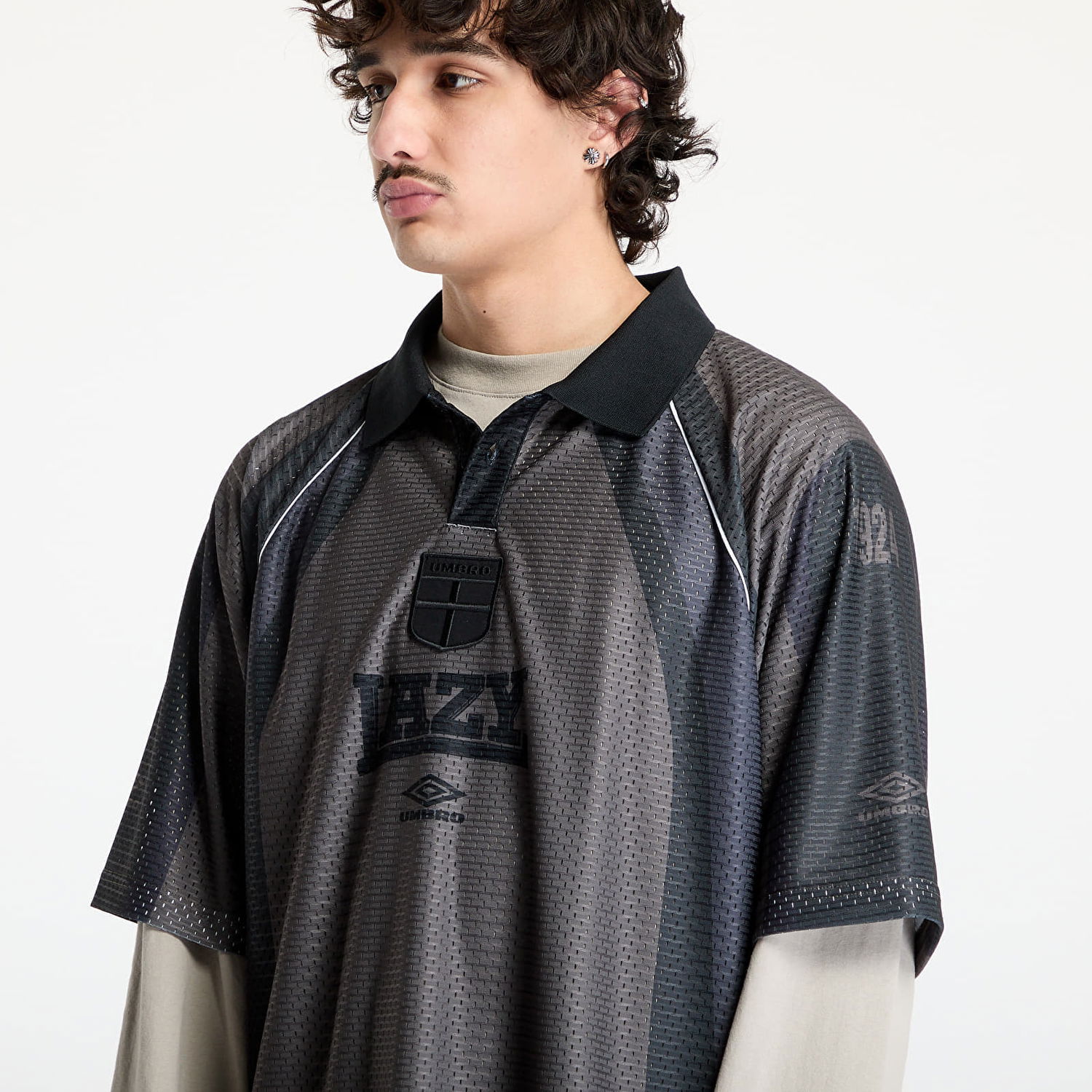 Dres Umbro Umbro 97/98 Lazy Polo Shirt Šedá | UBMW0248FA165 GRN0036, 1