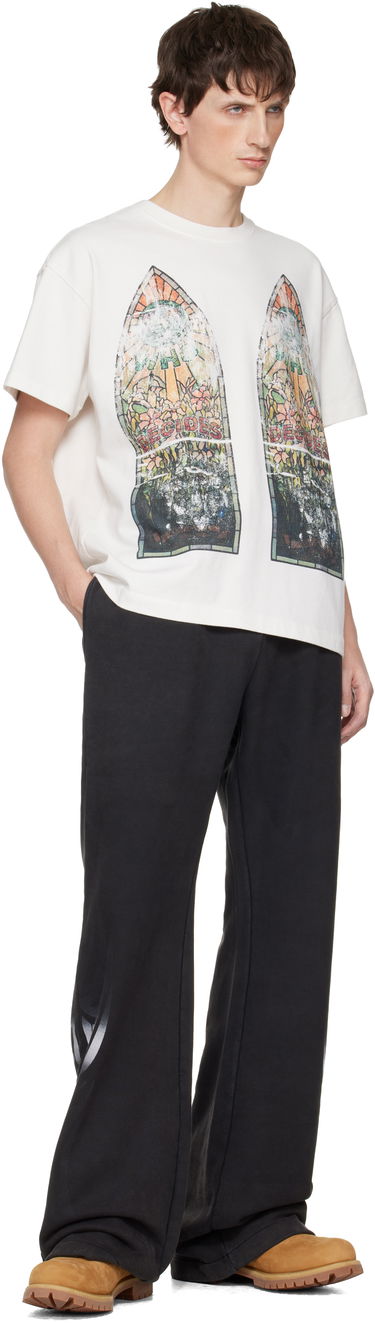 Tričko Who Decides War Who Decides War Faded Jersey T-Shirt Biela | 1110210001FW25, 3