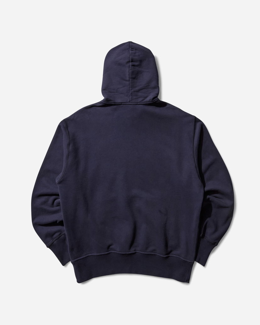 Mikina Stone Island Brushed Organic Cotton Hoodie Navy | K2S15-6100027-S0X13 V002A