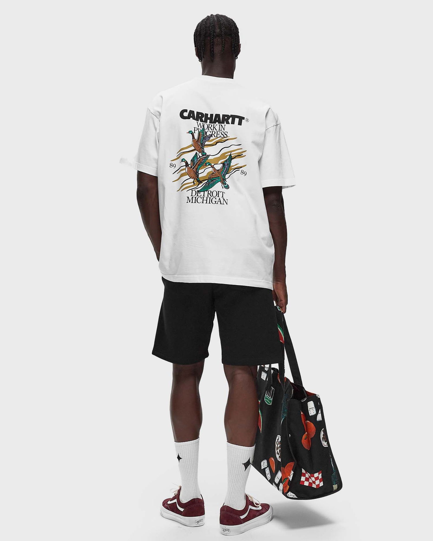 Tričko Carhartt WIP S/S Ducks Tee Biela | I033662-02.XX, 1
