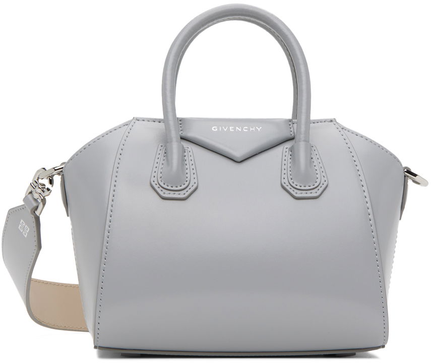 Kabelka Givenchy Mini Antigona Toy Bag Šedá | BB50WKB1YD939, 0
