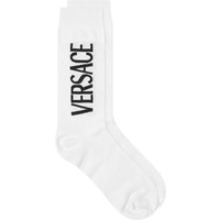 Spodná bielizeň a ponožky Versace Men's Logo Sock White/Black Biela | 1008835-1A07875-2W020, 2
