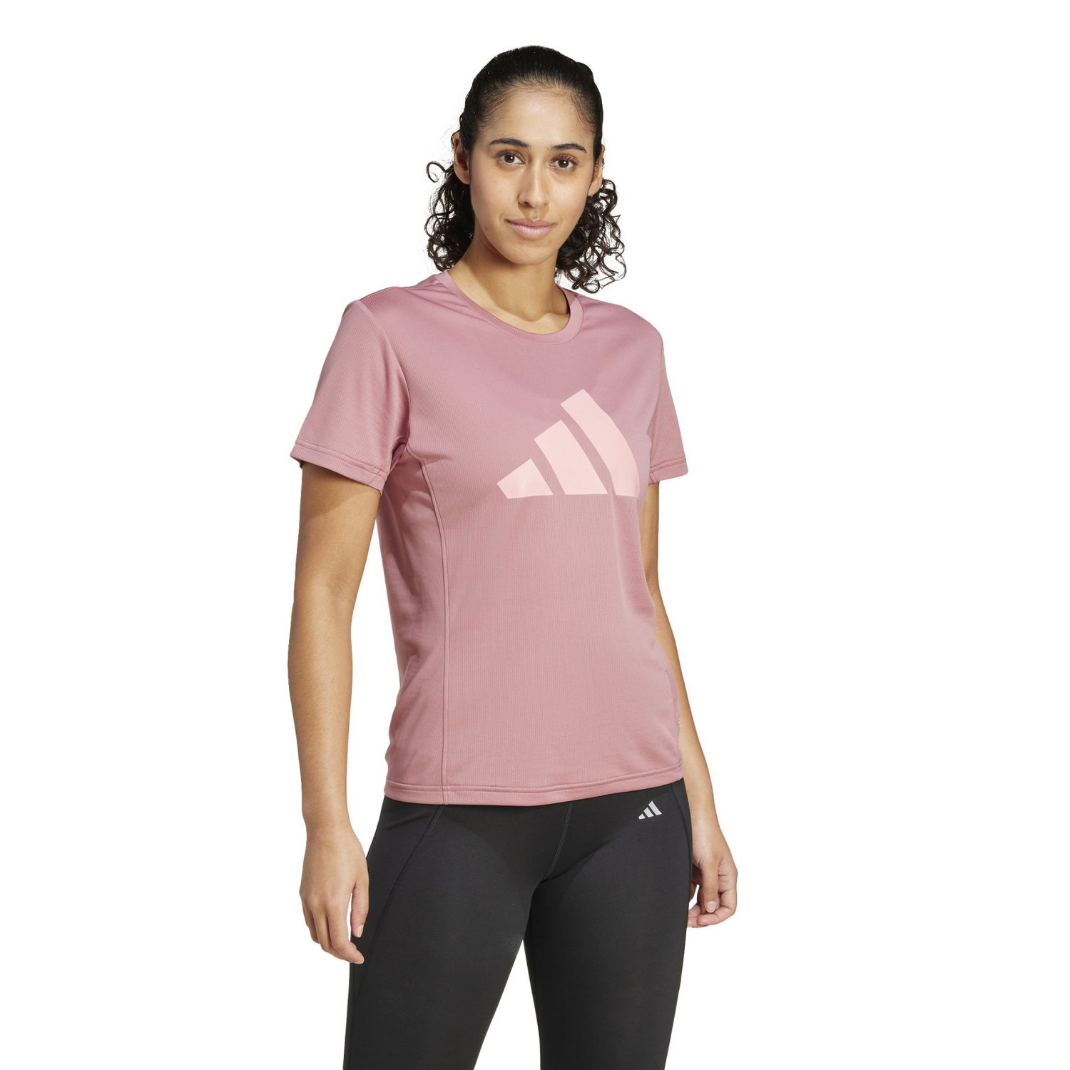 Tričko adidas Performance adidas RUN IT TEE L Ružová | IW8444, 1