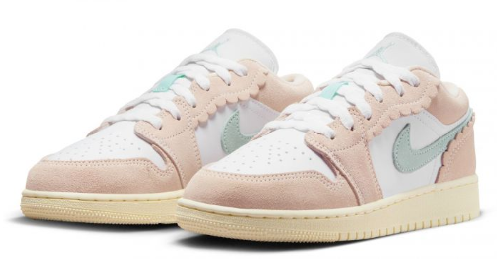 Tenisky a topánky Jordan Jordan 1 Low White Ružová | DZ5356-800, 1