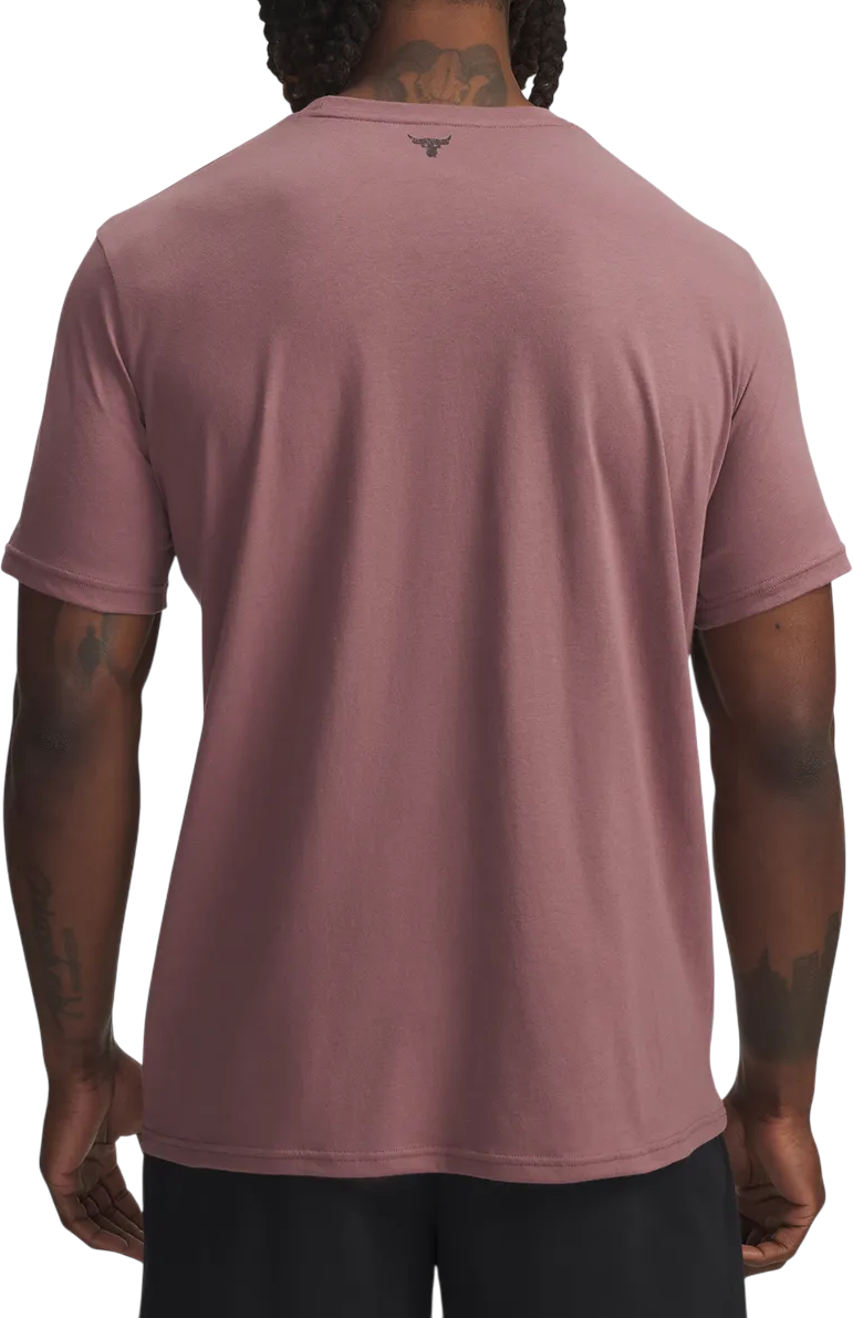 Tričko Under Armour Project Rock Q3 T-Shirt Fialová | 6005046-651, 1