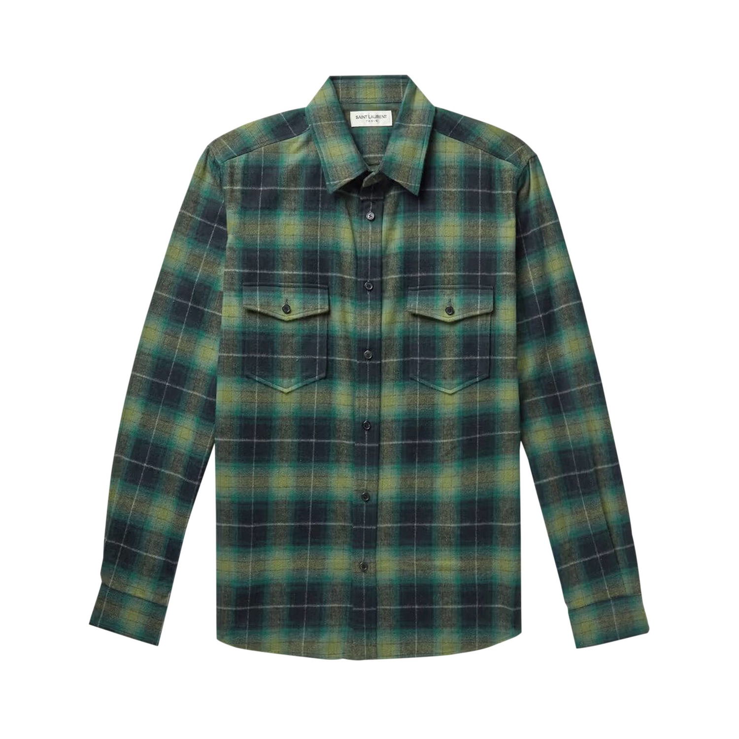 Košeľa Saint Laurent Oversized Shirt Zelené | 710782 Y25TA 5879, 1