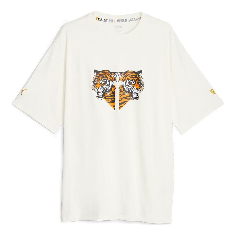 Tričko Puma GEN.G Logo Graphic T-Shirt Biela | 621734-02