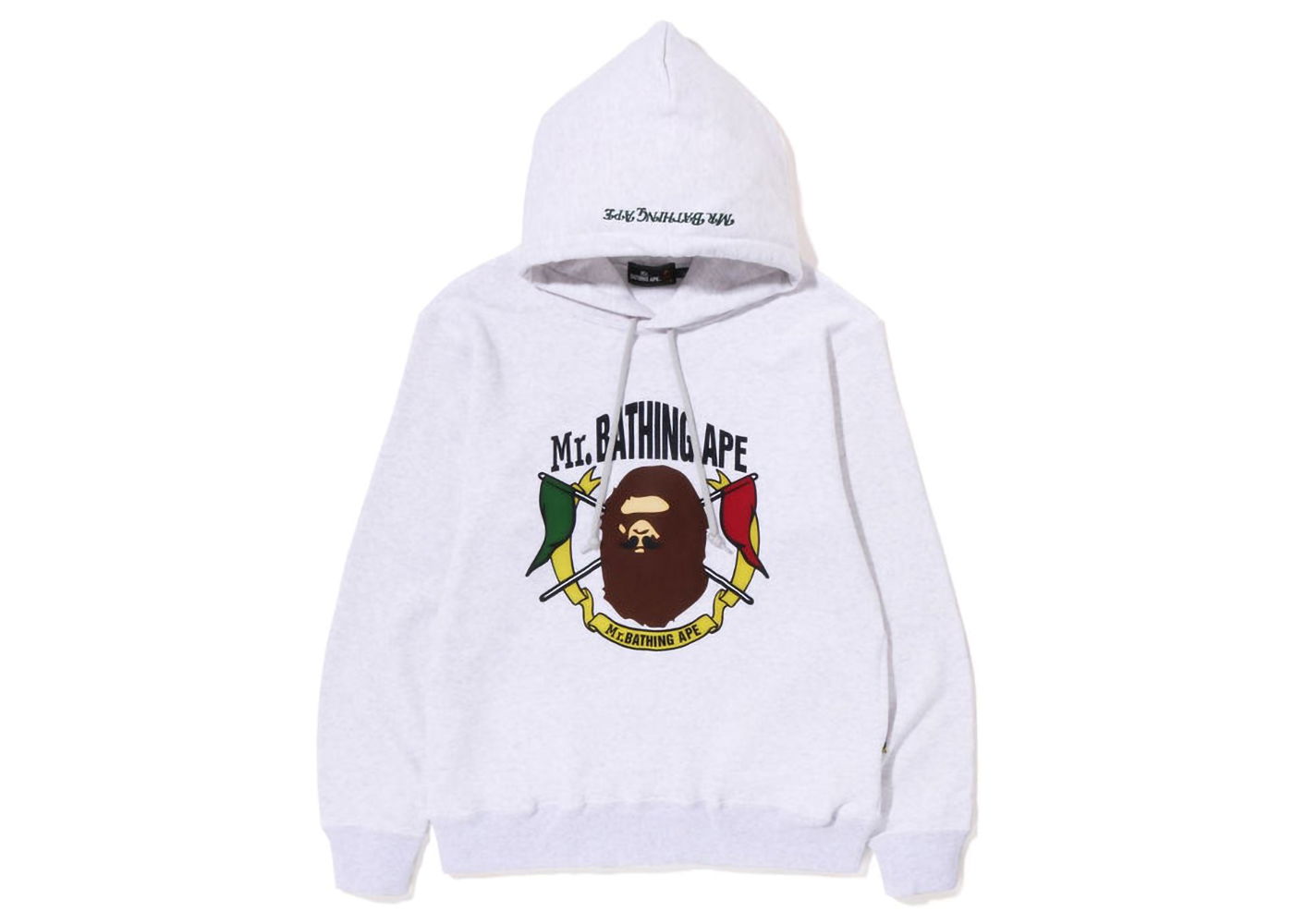 Mikina BAPE Golf Mr.Bathing Ape Hoodie Biela | 7I80-114-001, 0