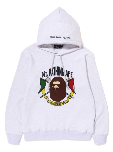 Mikina BAPE Golf Mr.Bathing Ape Hoodie Biela | 7I80-114-001