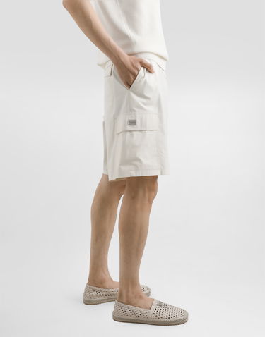 Šortky Dolce & Gabbana Dolce & Gabbana Cotton Cargo Shorts Biela | GZ2EATFUEFJW0802, 3