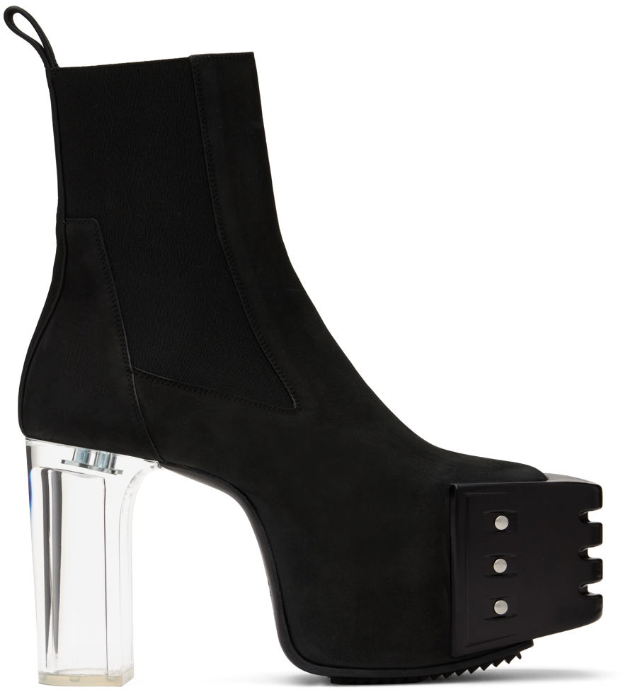 Tenisky a topánky Rick Owens Grill Chelsea Boots "Black" Čierna | RR02C7825 LWNGR0, 0