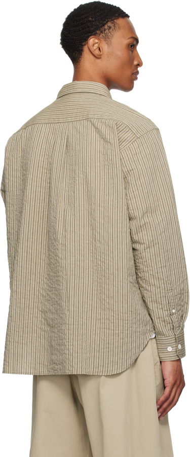 Košeľa NORSE PROJECTS Norse Projects Oversized Striped Shirt Béžová | N40-0828, 2