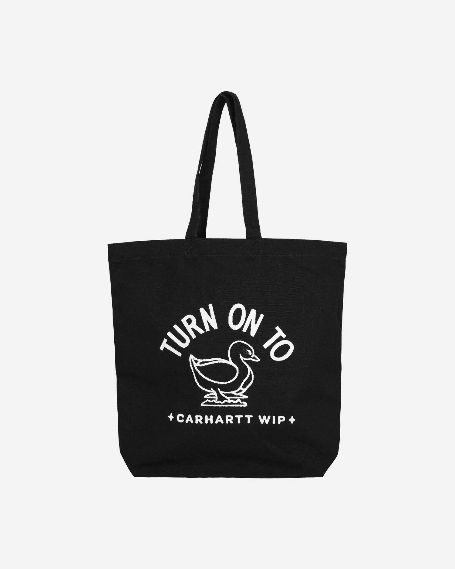 Tote bag Carhartt WIP Stamp Tote Bag Black Čierna | I033629 0D2XX, 0