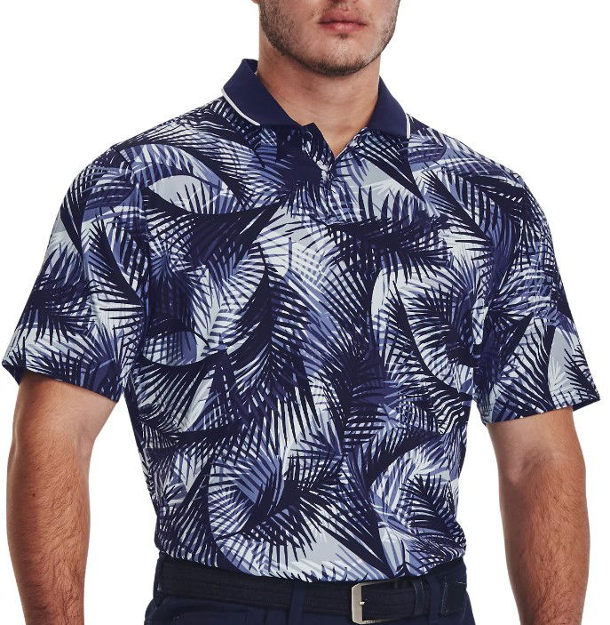 Polo tričko Under Armour Iso-Chill Graphic Palm Polo Shirt Rôznofarebný | 1377367-410, 0