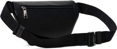 Ľadvinka BOSS Saffiano Leather Belt Bag Čierna | 50485597, 2