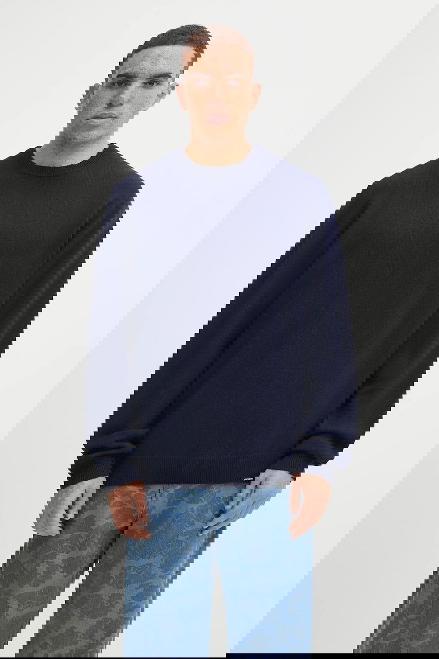 Sveter Carhartt WIP Alten Sweater with Wool Blend Navy | I033917.J0XX, 0