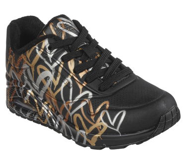 Tenisky a topánky Skechers Uno Čierna | 155523-BKGD, 2