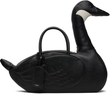 Kabelka Thom Browne Thom Browne Pebble Grain Goose Bag Čierna | UAG227A-00198, 0