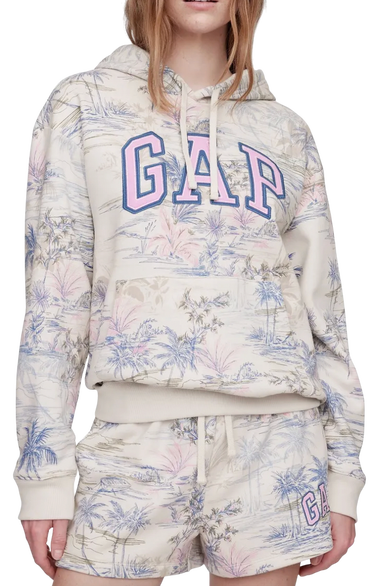 Mikina GAP Tropical Print Hooded Pullover Rôznofarebný | 463506-80, 0