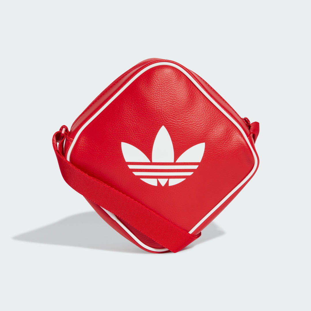 Taška cez rameno adidas Performance Adicolor Classic Diamond Mini Bag Červená | JD5549, 0