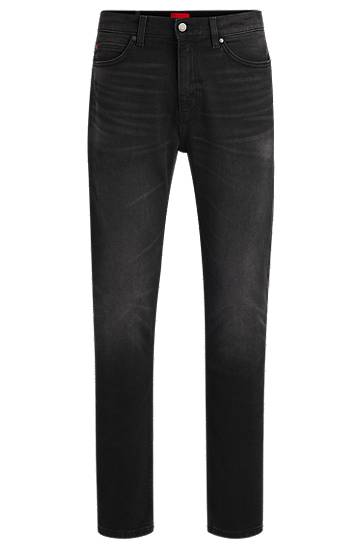 Džínsy BOSS Slim-Fit Stretch Denim Jeans Čierna | 50530597, 0