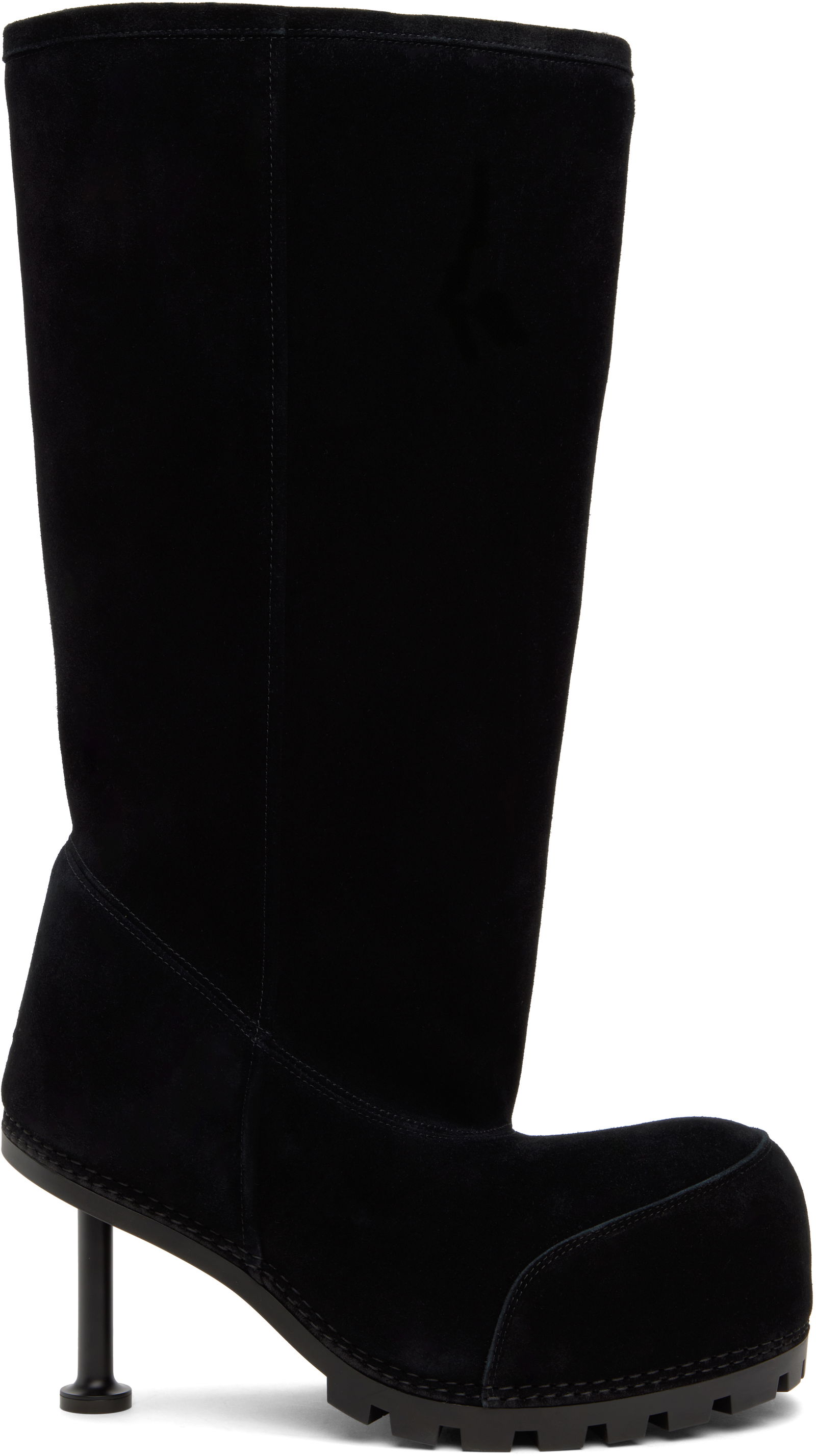 Suede High Heel Boots