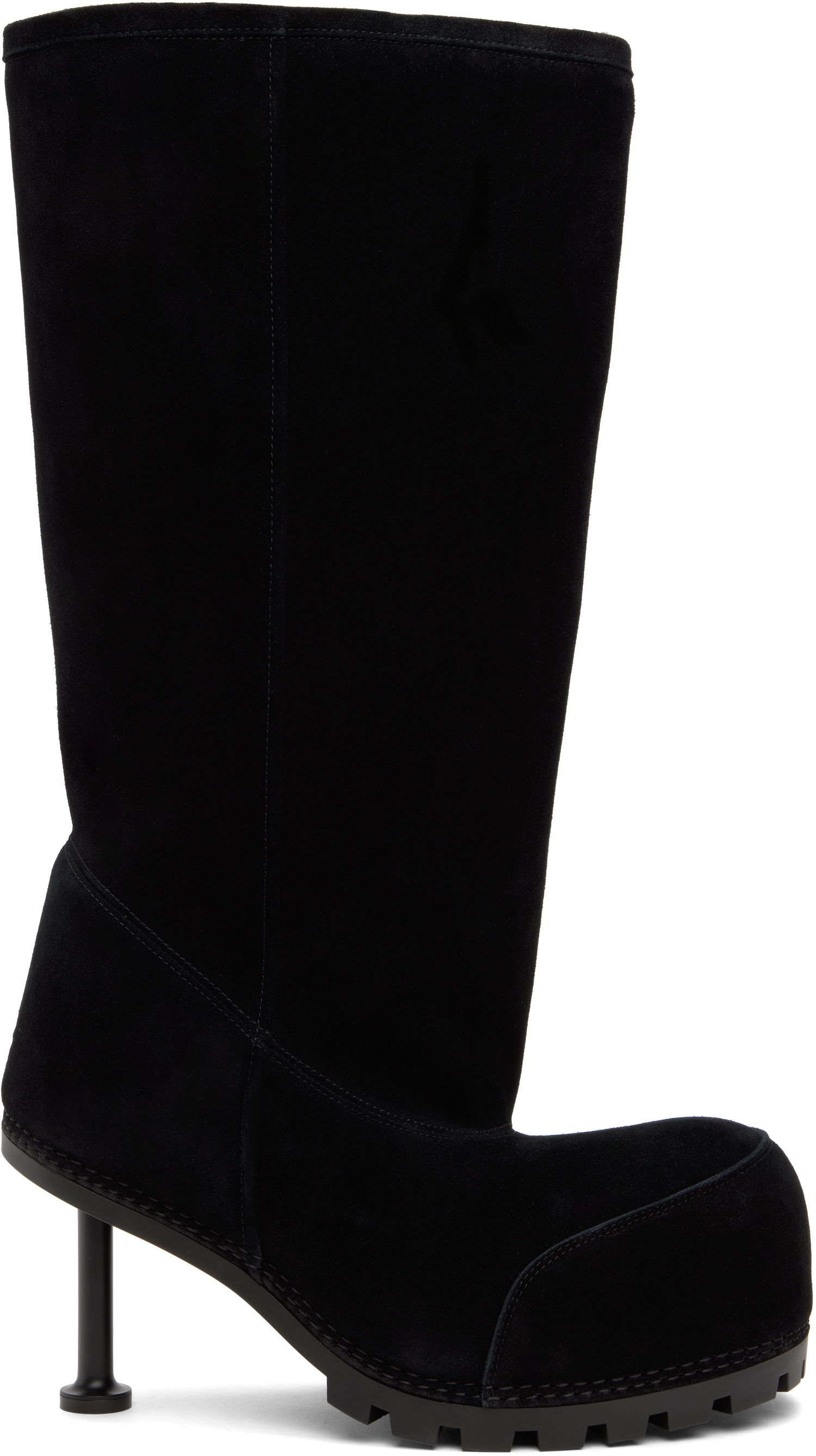 Tenisky a topánky Balenciaga Suede High Heel Boots Čierna | 802178 WBFC1, 0