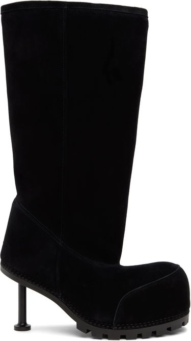 Tenisky a topánky Balenciaga Suede High Heel Boots Čierna | 802178 WBFC1, 0