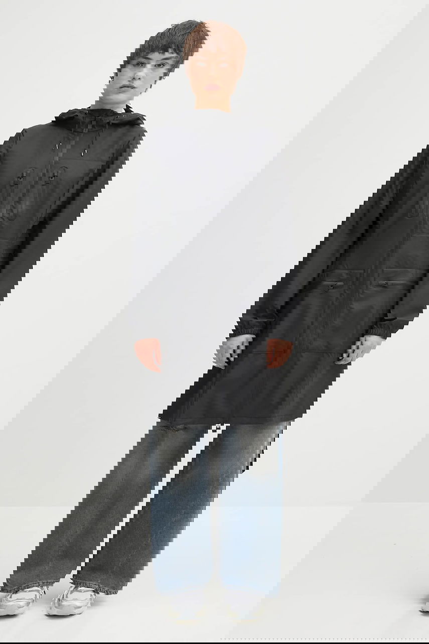 Pláštenka Rains Cargo Curve Jacket W3 Čierna | 12050.01, 0