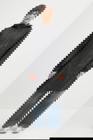 Pláštenka Rains Cargo Curve Jacket W3 Čierna | 12050.01, 0