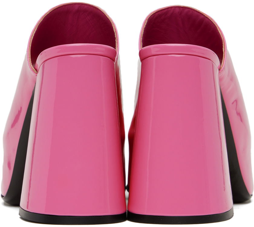Tenisky a topánky BY FAR Brad Patent Leather Platform Sandals Ružová | 23SSBRAMLPPP, 1