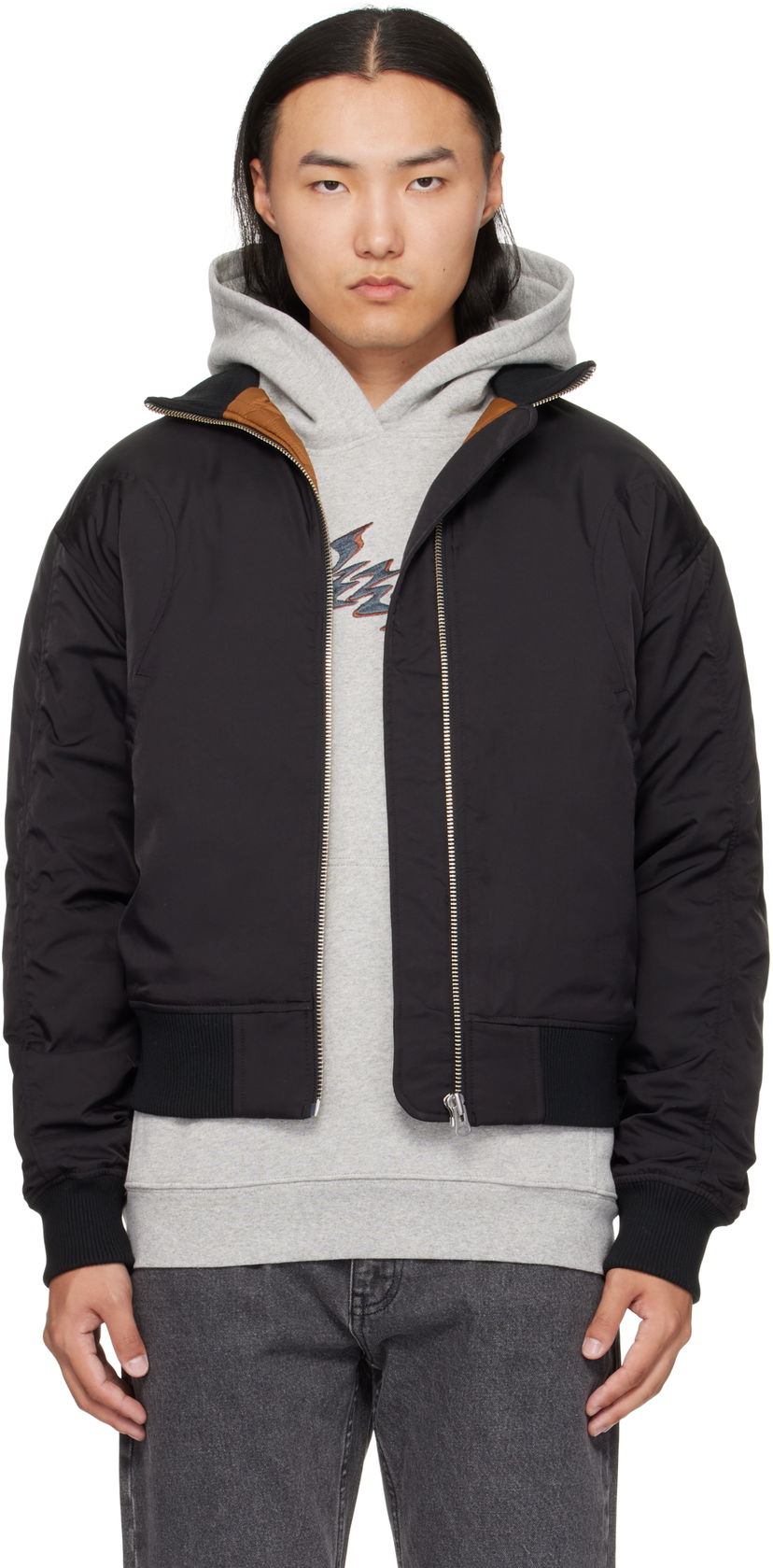 Bomber bunda Dime Dime Insulated Bomber Jacket Čierna | DIMEFA251BLK