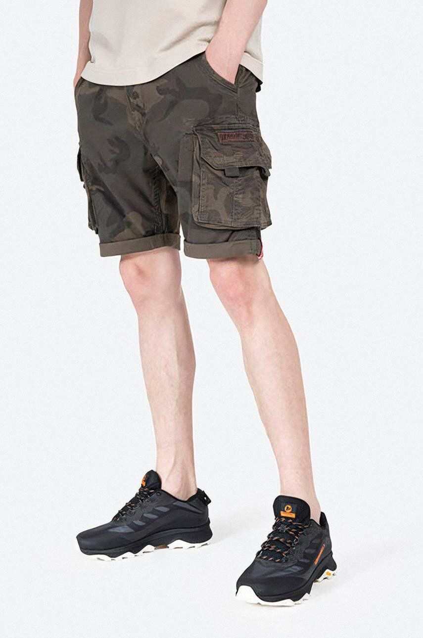Cargo nohavice Alpha Industries Cargo Shorts Zelené | 196201.415, 0