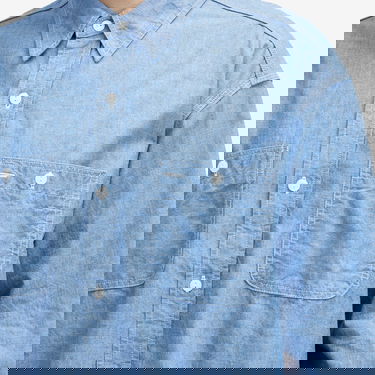Košeľa BEAMS Beams Plus Work Shirt Modrá | 3811-0924-139-70, 5