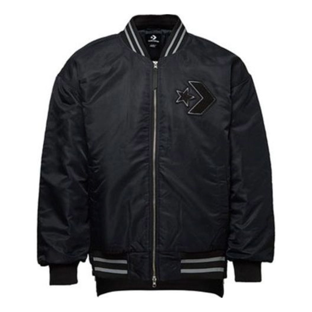 Bomber bunda Converse Padded Bomber Jacket Čierna | 10019324-A02, 0