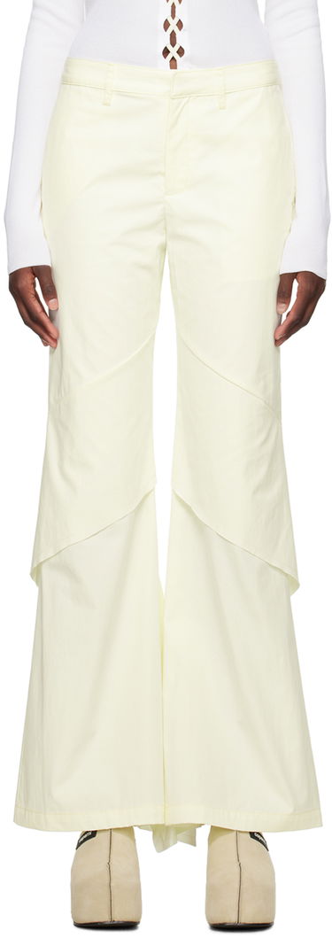 Nohavice Dion Lee Drape Trousers Žltá | C2161F23, 0