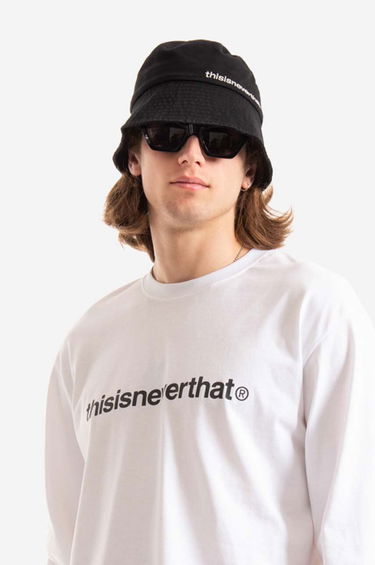 Klobúk thisisneverthat Long Bill Bucket Hat Čierna | TN221WHWBK02, 1