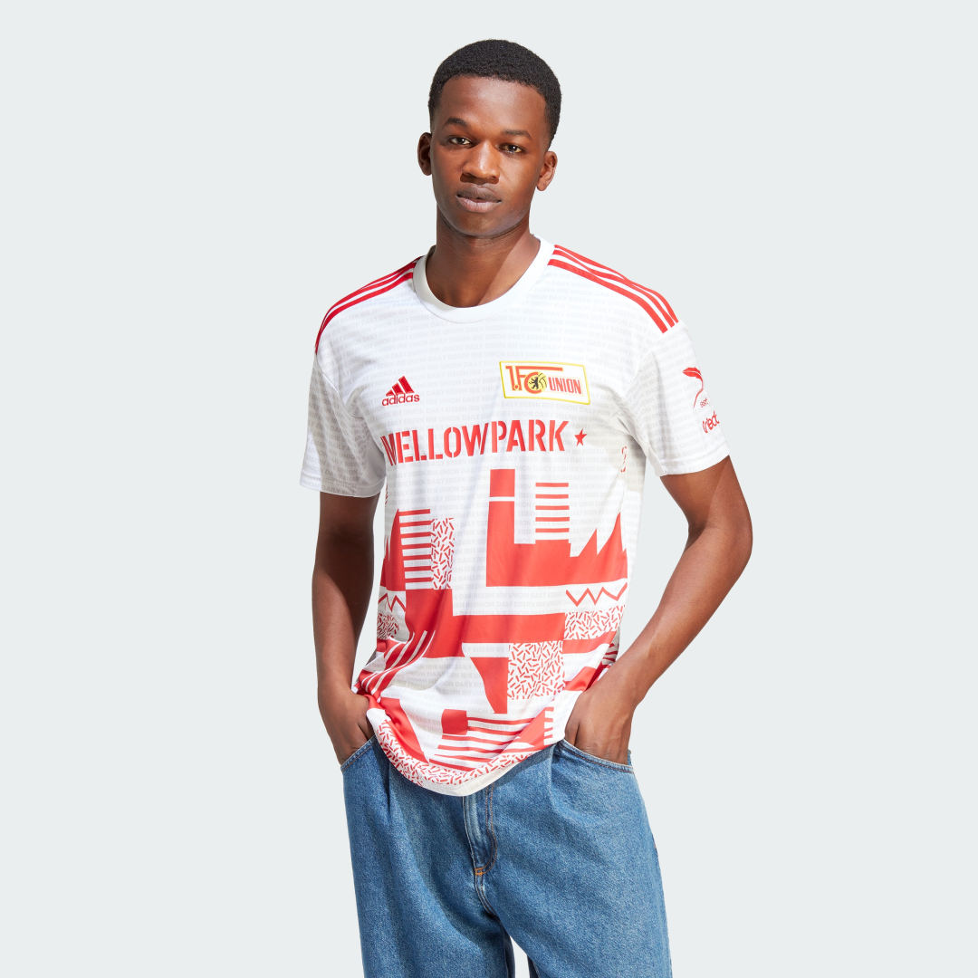 Dres adidas Originals 1. FC Union Berlin x IRIEDAILY Special Jersey Biela | IP7158, 0