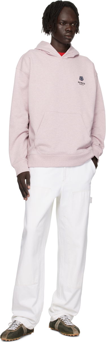 Mikina KENZO Kenzo Paris 'Boke Flower' Embroidered Oversized Hoodie Ružová | FF65HO4514MC, 3