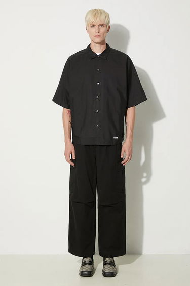 Košeľa Neighborhood Shirt With Classic Collar Čierna | 241AQNH.SHM05, 1