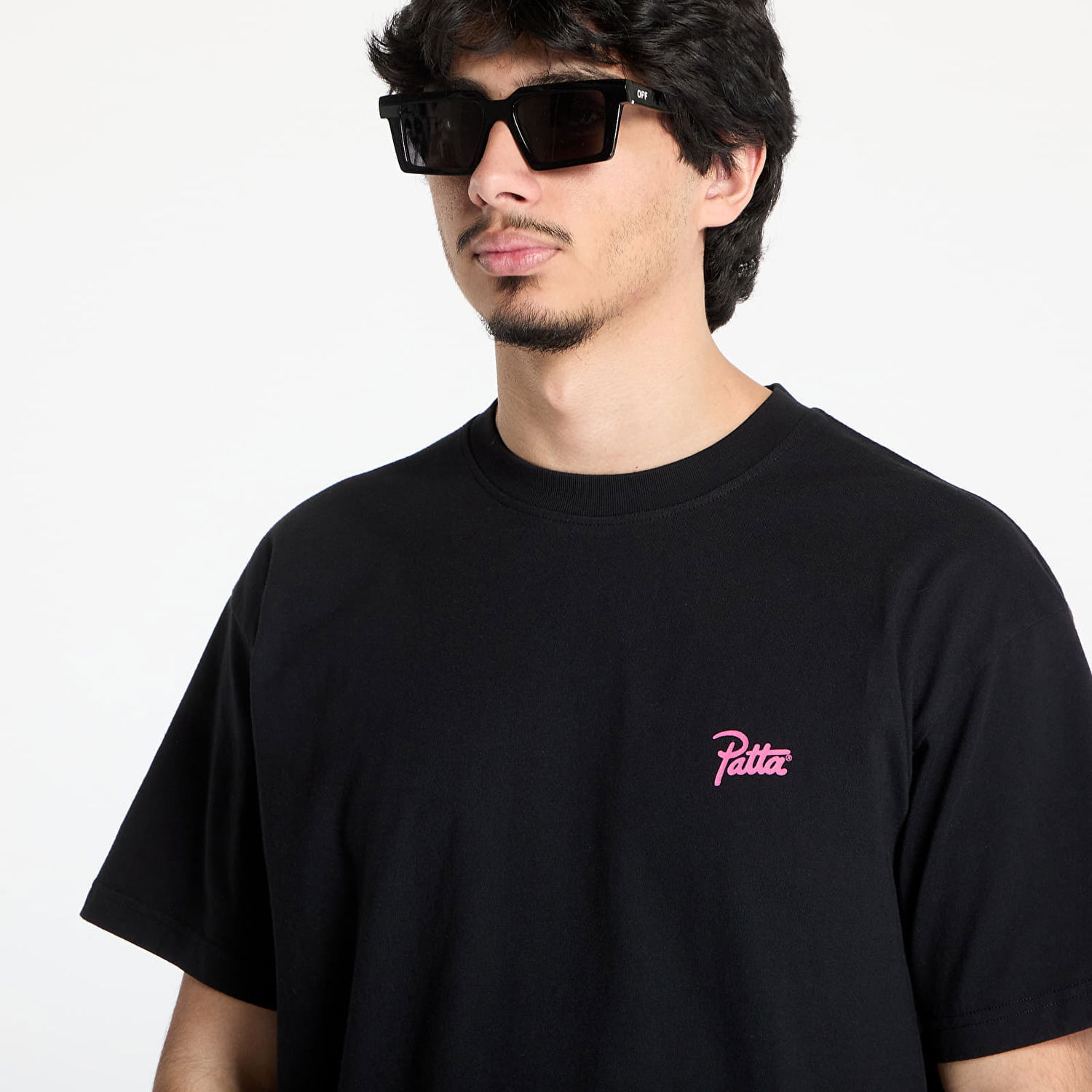 Tričko Patta Patta Postcard T-Shirt Čierna | POC-SS25-1000-290-0064-001, 1