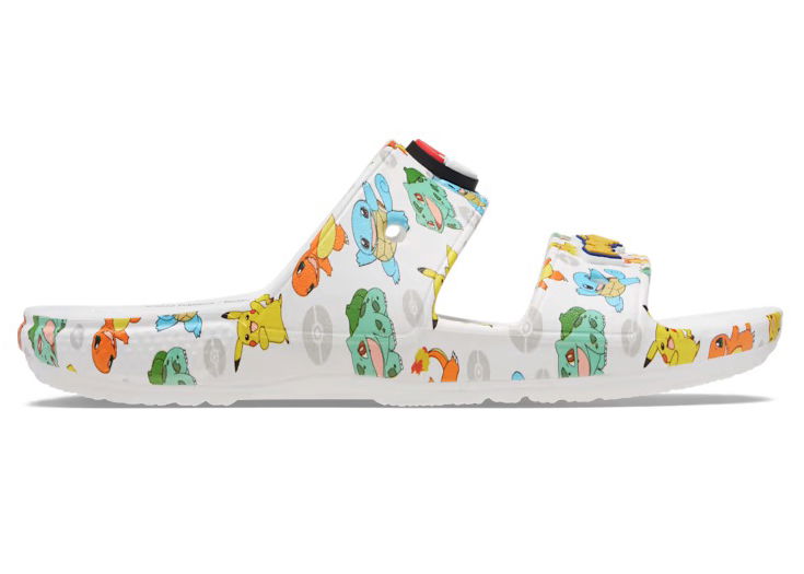 Tenisky a topánky Crocs Classic Slide Pokémon Biela | 207762, 0