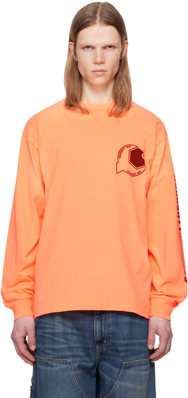 Tričko Carhartt WIP Carhartt WIP Long Sleeve Industry T-Shirt Oranžová | I034411, 0