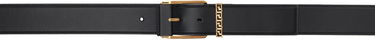 Opasok Versace Accent Leather Belt Čierna | DCU8241_DVTP1, 0