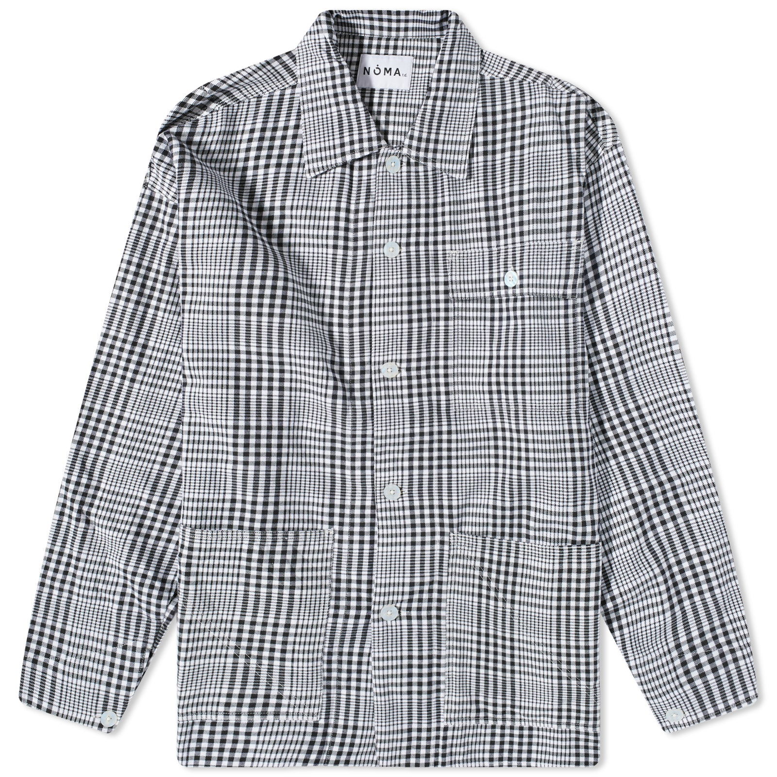 Gingham Check Overshirt